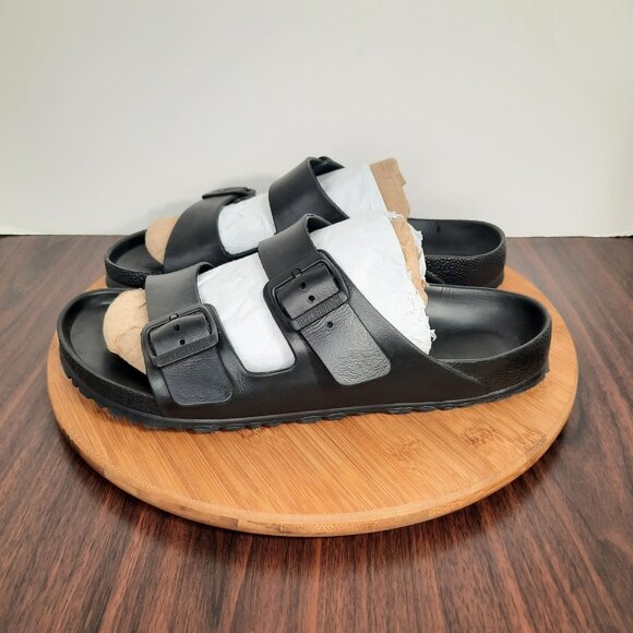Birkenstock Arizona EVA Mens Size 10 Sandals Black Waterproof Slip On Slides - Picture 3 of 11